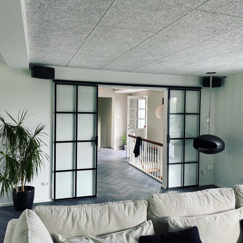 New Yorker dobbelt skydedør