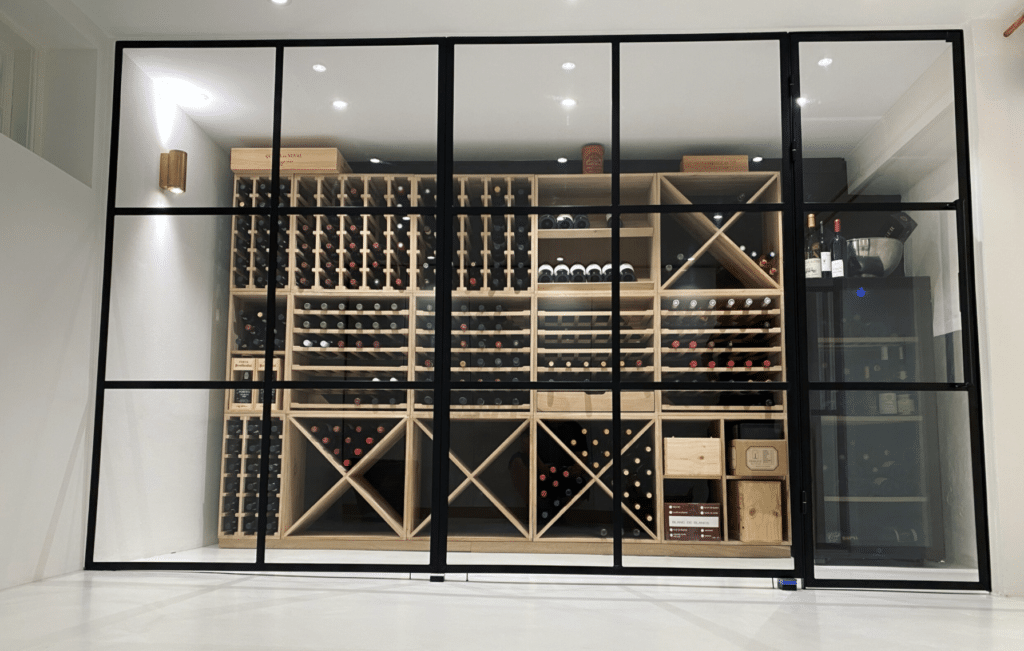 Newyorker væg til vinkælder