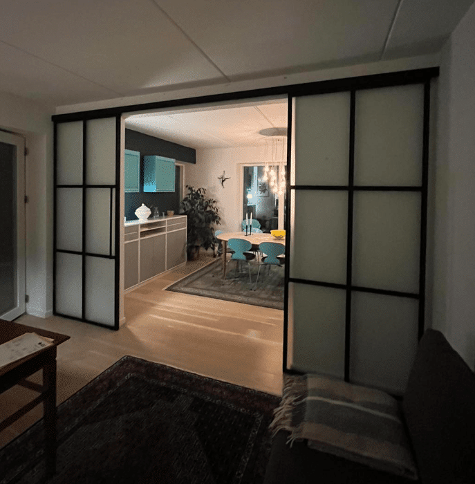 New Yorker Skydedør til køkken fra Innsteel